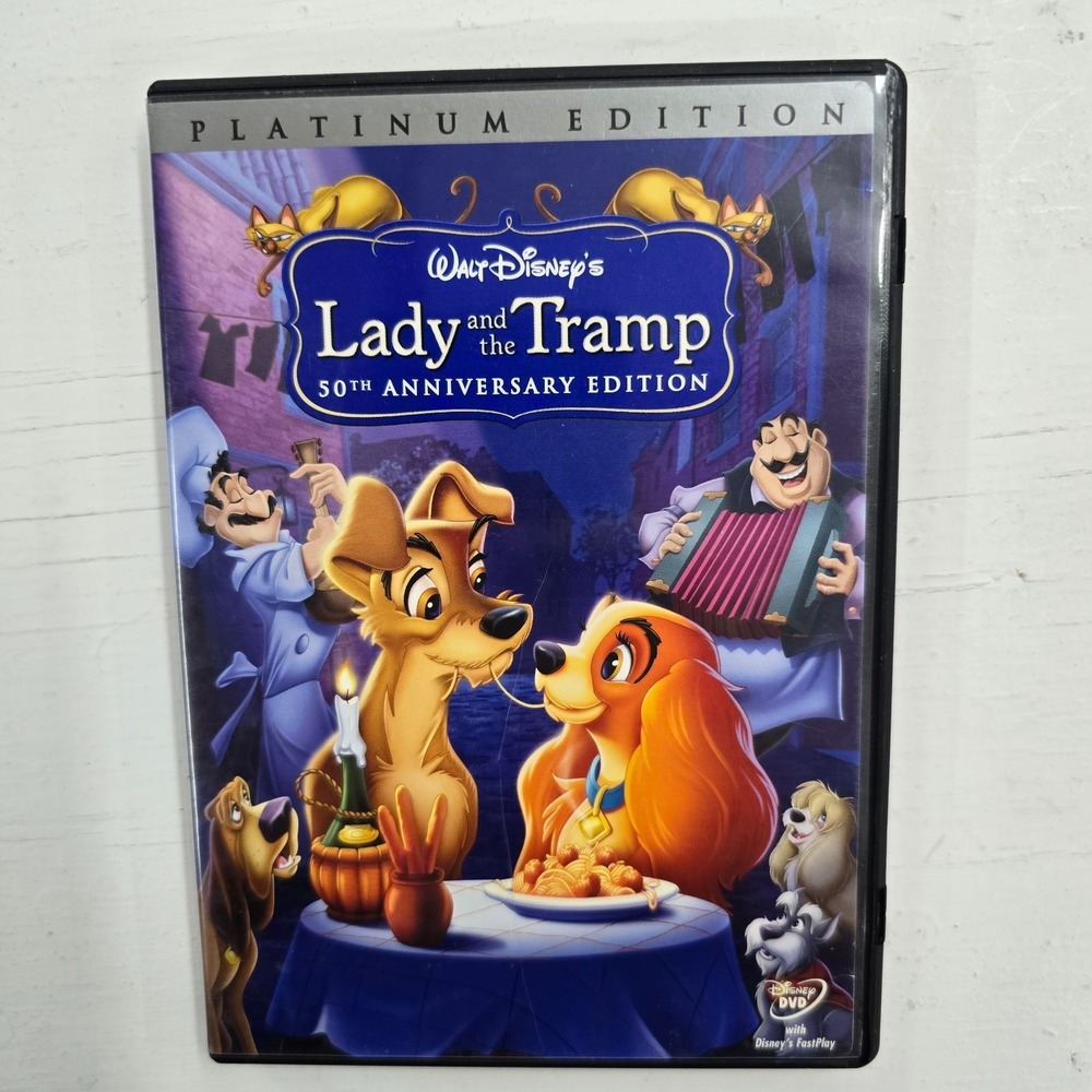 Lady & the Tramp (DVD, 1955) Platinum Edition